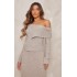 Mocha Luxe Knit Fold Over Top